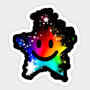 Happy Star #2 Sticker